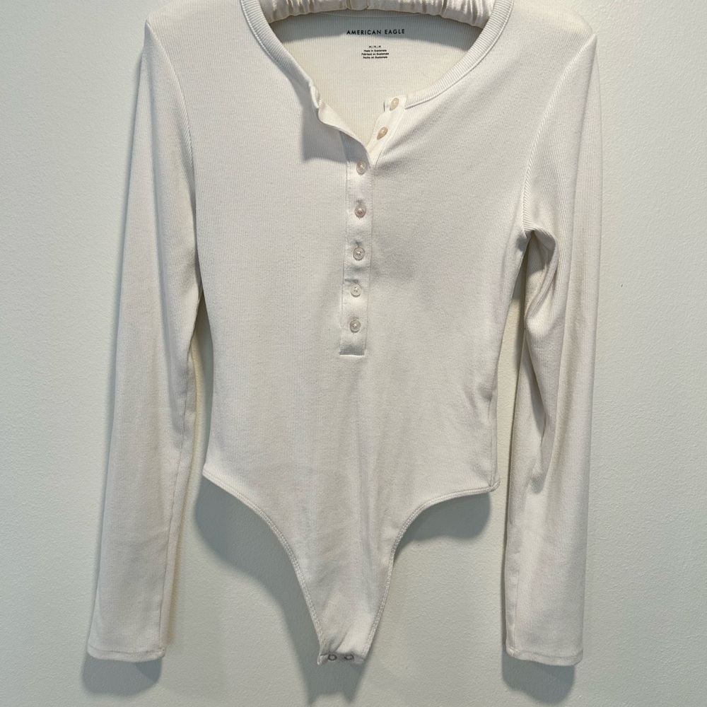 American Eagle Outfitters White Bodysuit